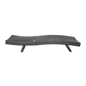 Serene Powder Coated Aluminum Frame Outdoor Chaise Lounger