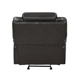 Matteo Breathable Faux Leather Glider Manual Reclining Chair