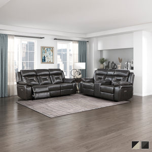 Matteo 2-Piece Manual Reclining Living Room Sofa Set