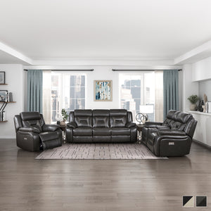 Matteo 3-Piece Manual Reclining Living Room Sofa Set