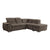 Voclain Sectional Sofa with Pull-Out Bed and Storage Ottoman