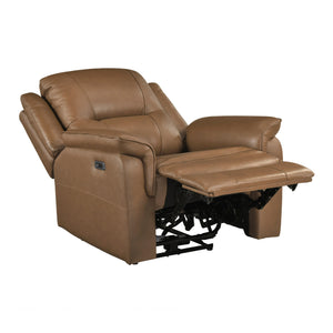 Kaelin Leather Match Power Reclining Chair
