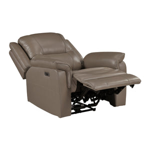Kaelin Leather Match Power Reclining Chair