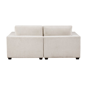Brixton Chenille Fabric Living Room Loveseat