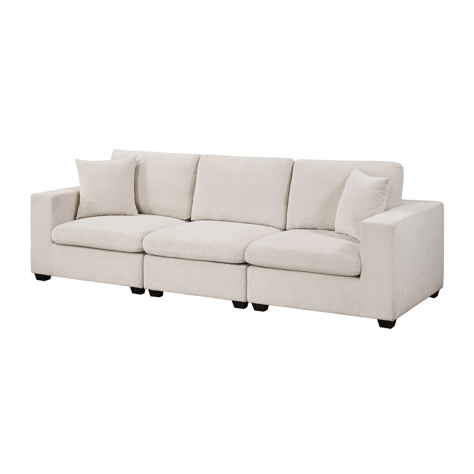 Brixton Chenille Fabric Living Room Sofa