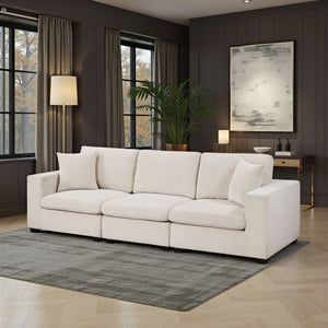 Brixton Chenille Fabric Living Room Sofa