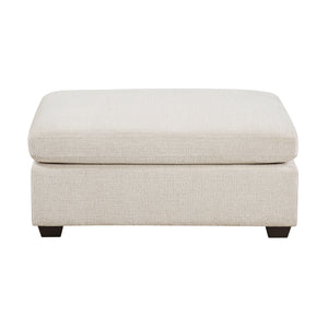 Brixton Chenille Fabric Ottoman