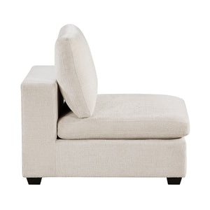 Brixton Chenille Fabric Armless Chair
