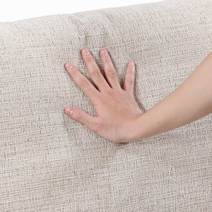 Evora Chenille Fabric 2-Piece Sectional with Left Chaise