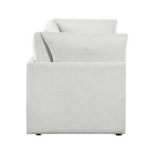 Solara Chenille Fabric Living Room Loveseat