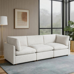 Solara Chenille Fabric Living Room Sofa