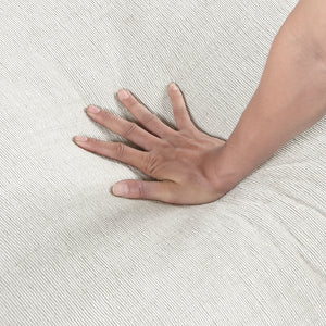 Solara Chenille Fabric Ottoman