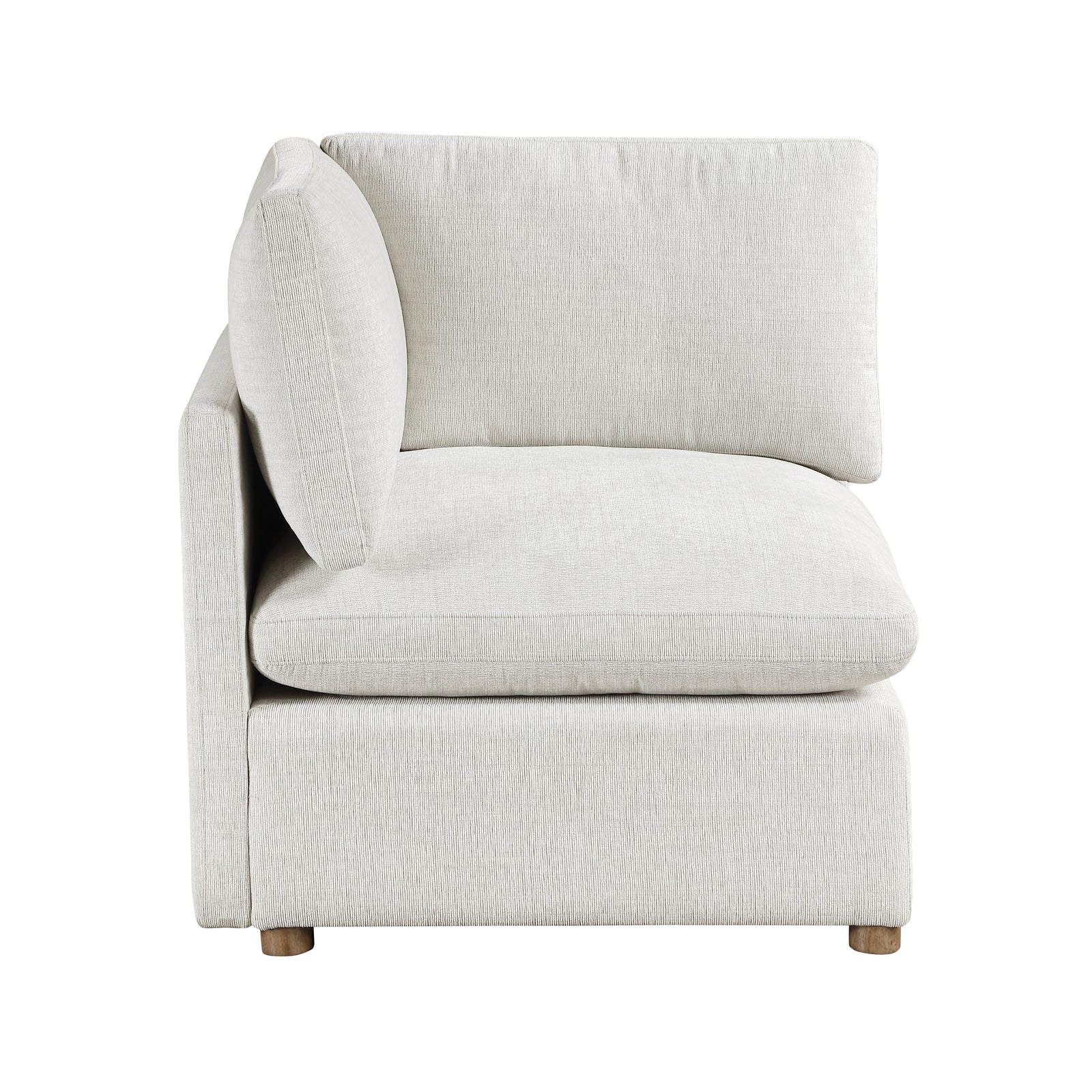 Solara Chenille Fabric Corner Seat