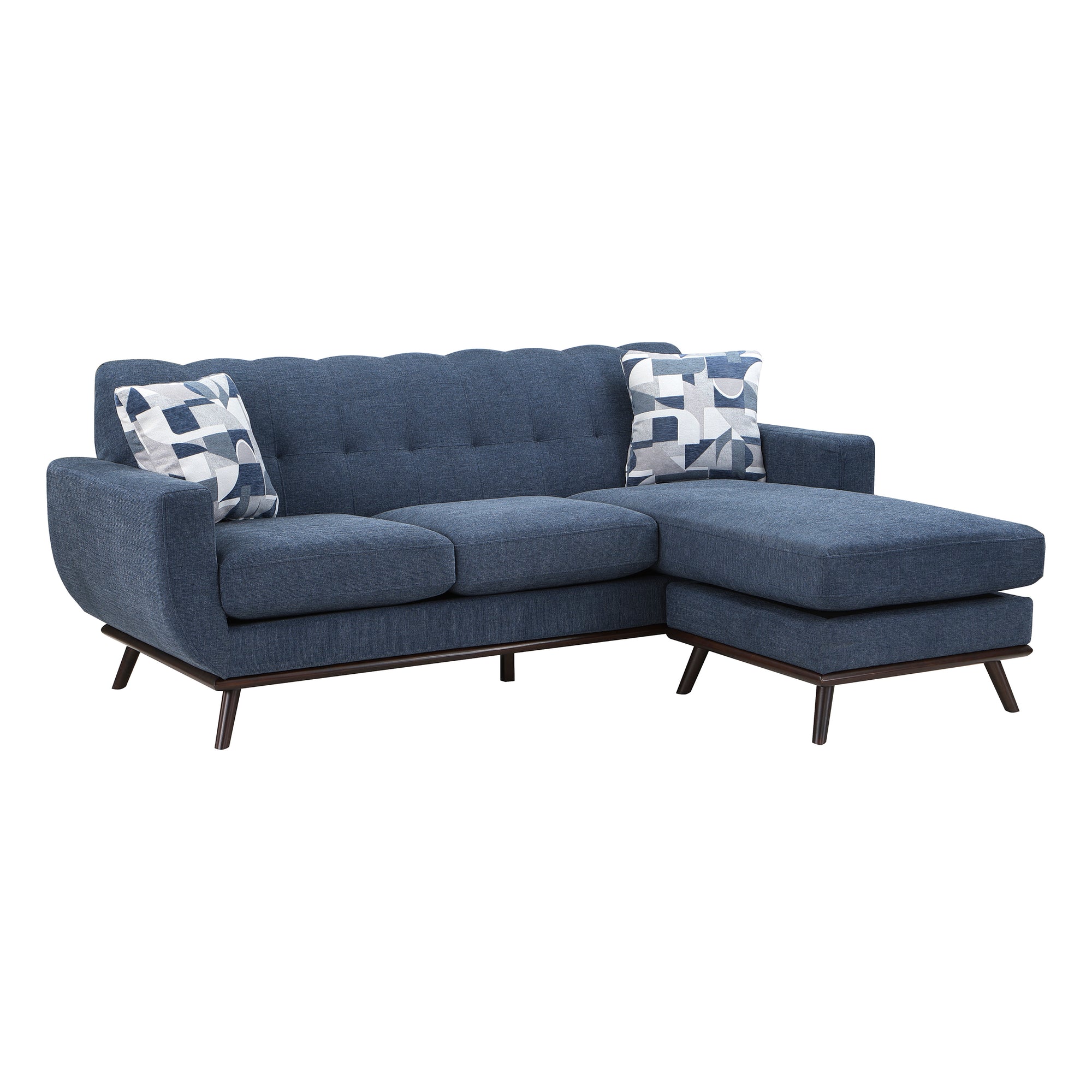 Tarsilla Chenille Reversible Sofa Chaise