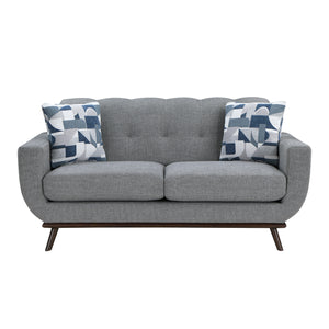 Tarsilla 2-Piece Chenille Living Room Sofa Set