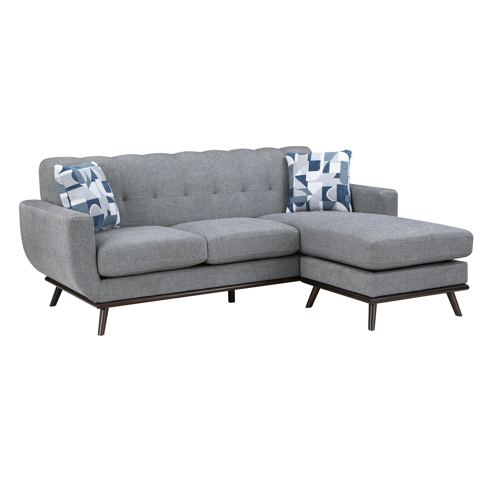 Tarsilla Chenille Reversible Sofa Chaise