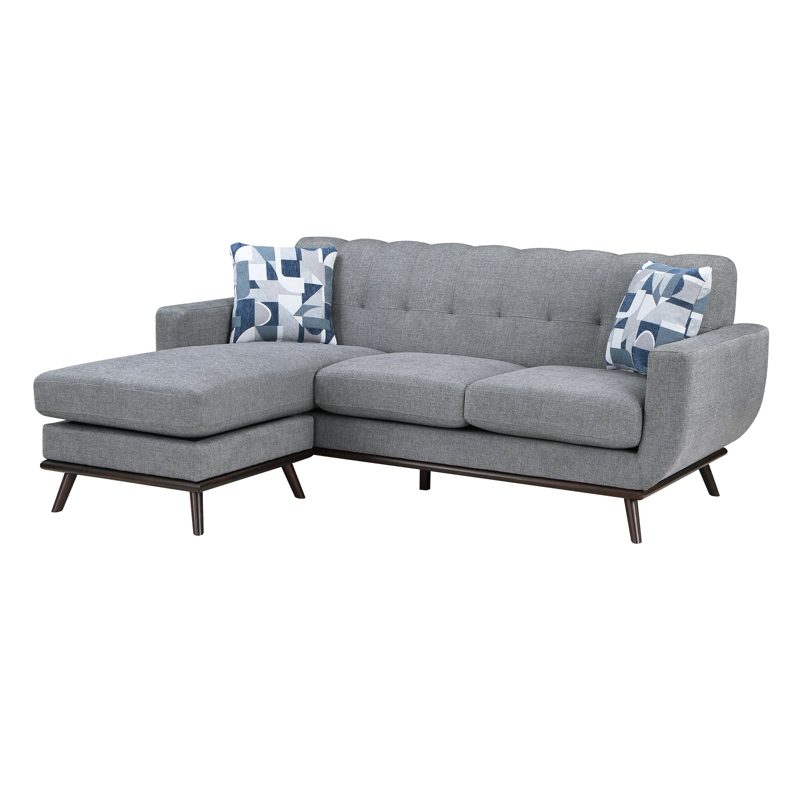 Tarsilla Chenille Reversible Sofa Chaise