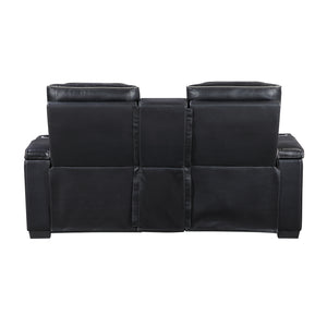 Arbor 2- Piece Leather Match Power Reclining Sofa Set