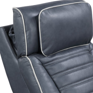 Arbor Leather Match Power Double Reclining Sofa