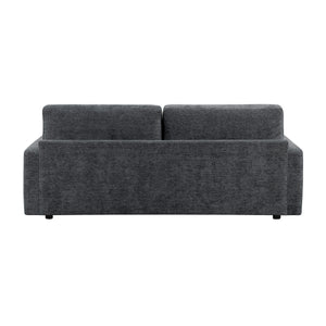 Neli Textured Fabric Convertible Queen Sleeper Sofa with Charging Ports