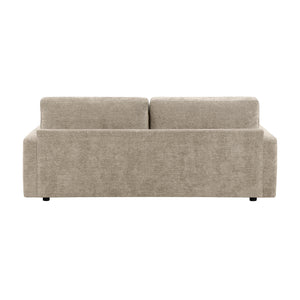 Neli Textured Fabric Convertible Queen Sleeper Sofa with Charging Ports