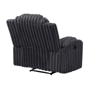 Brynda 3-Piece Corduroy Fabric Manual Reclining Sofa Set