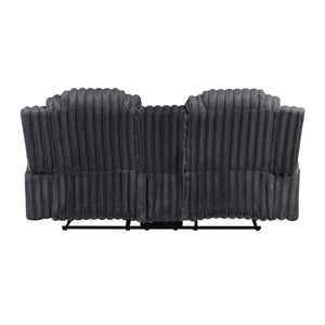 Brynda 2-Piece Corduroy Fabric Manual Reclining Sofa Set
