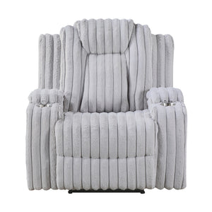 Brynda 3-Piece Corduroy Fabric Manual Reclining Sofa Set