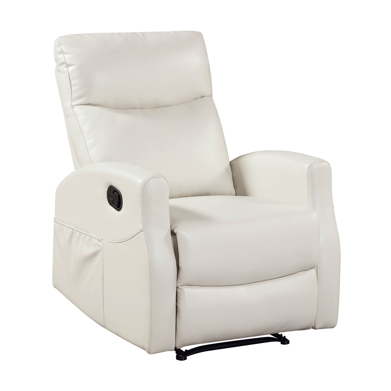 Centralia Faux Leather Manual Reclining Chair