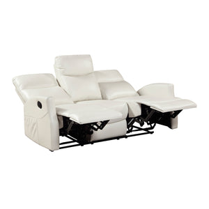 Centralia 3-Piece Faux Leather Manual Reclining Sofa Set