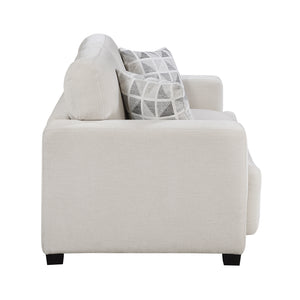 Orbis Chenille Fabric Living Room Loveseat