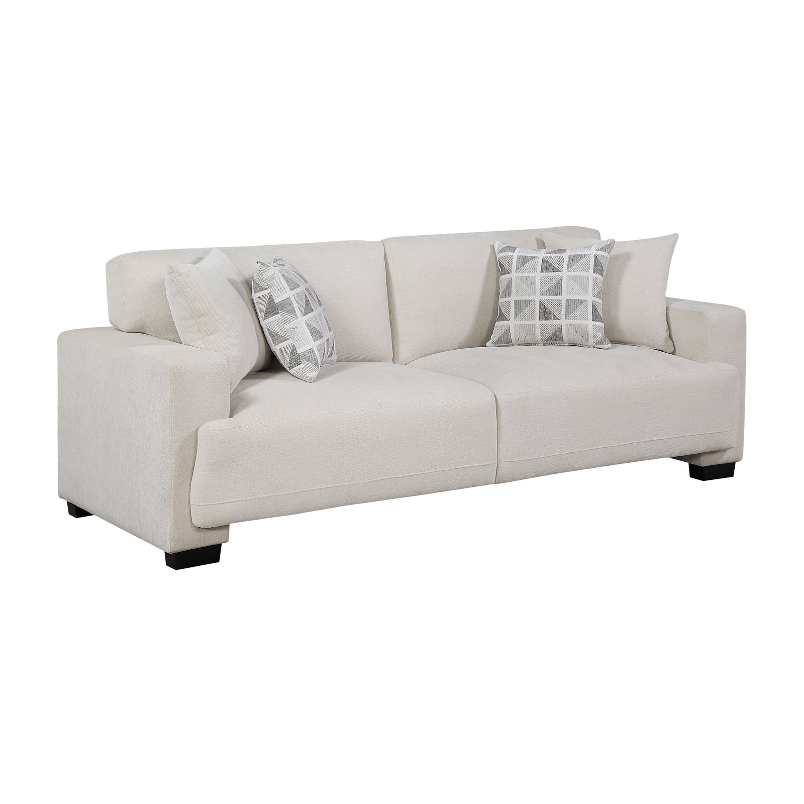 Orbis Chenille Fabric Living Room Sofa