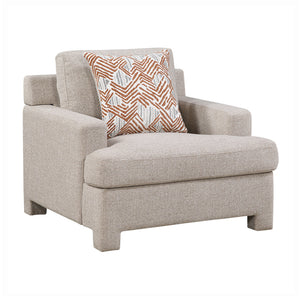 Arlo Chenille Fabric Living Room Chair