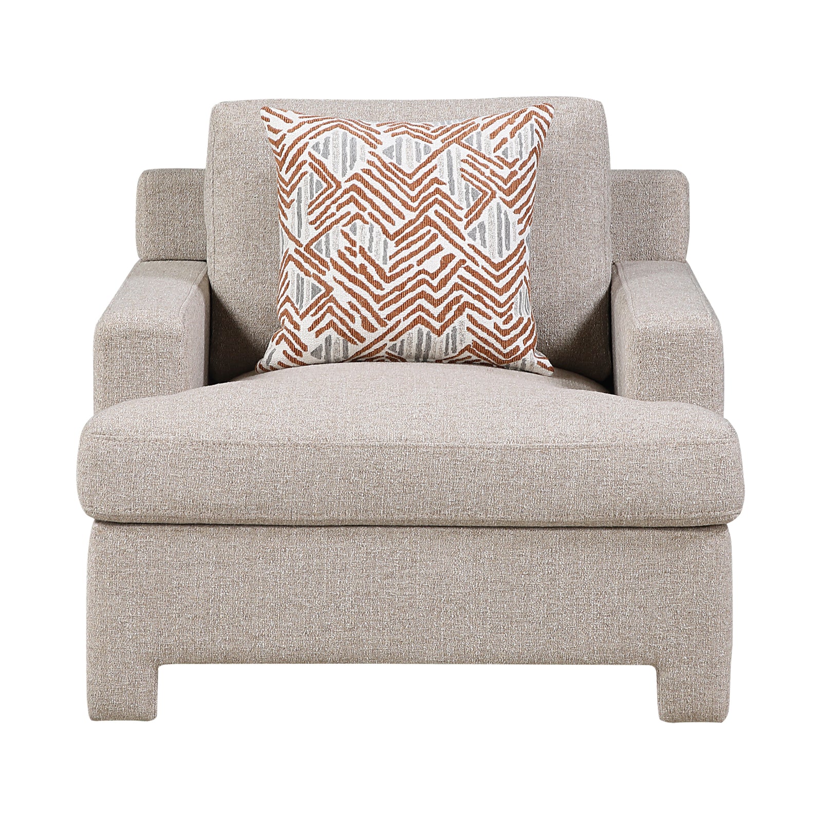 Arlo Chenille Fabric Living Room Chair