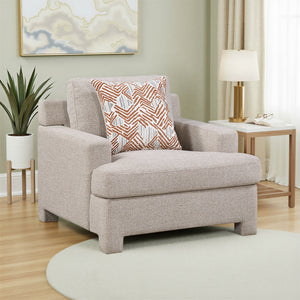 Arlo Chenille Fabric Living Room Chair