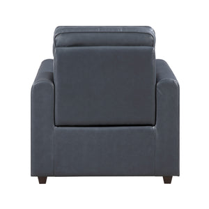 Orlin Faux Leather Power Reclining Chair with Rounded Track Arms