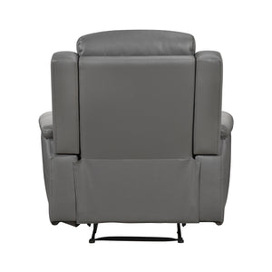 Zaria Leather Match Manual Reclining Chair