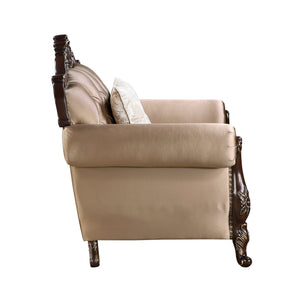 Kall Textured Fabric & Jacquard Living Room Chair