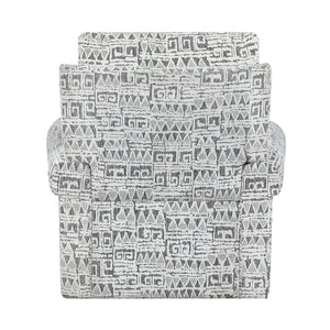 Nook Jacquard Fabric Swivel Chair