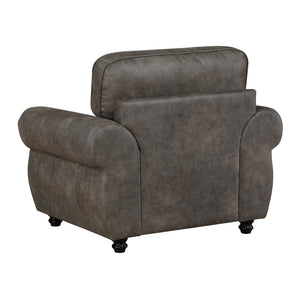 Nook Polished Microfiber Living Room Chair