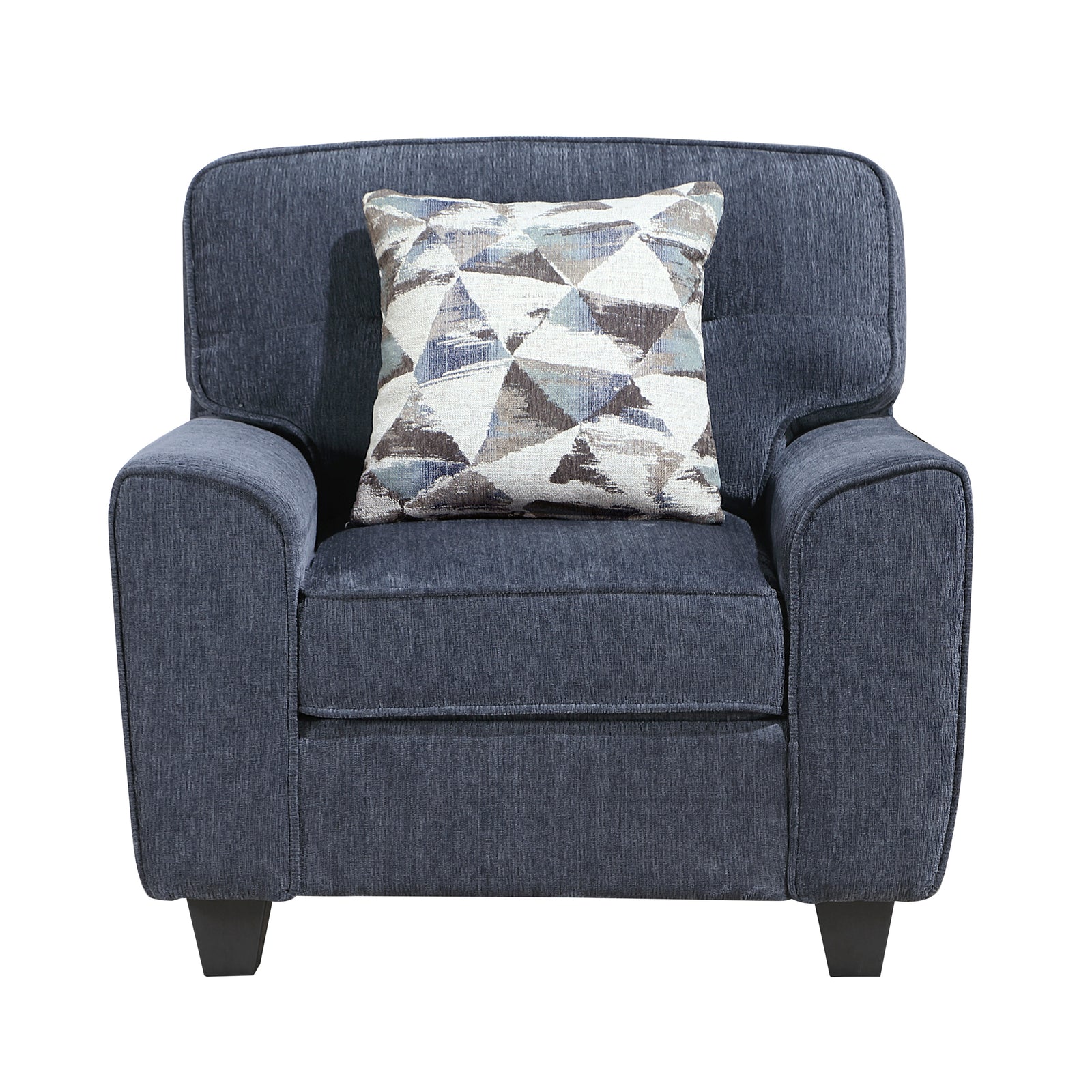 Garrison Chenille Fabric Living Room Chair