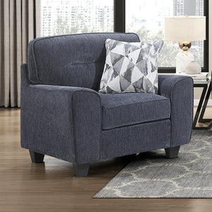 Garrison Chenille Fabric Living Room Chair