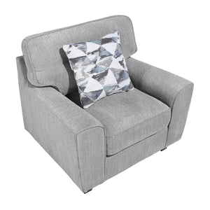 Garrison Chenille Fabric Living Room Chair