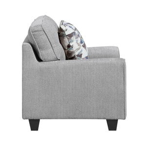 Garrison Chenille Fabric Living Room Chair