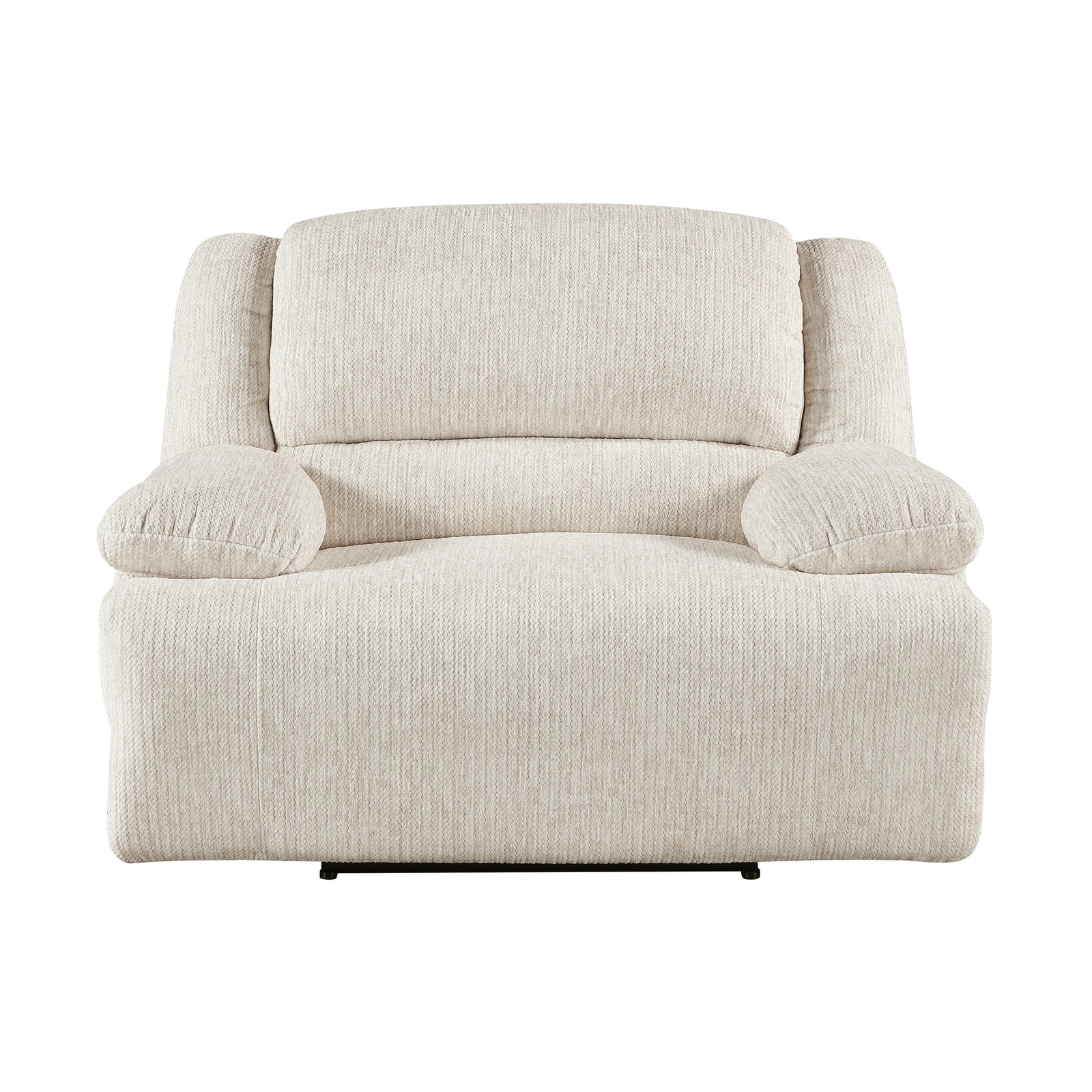 Vanta Textured Microfiber Manual Reclining Chair