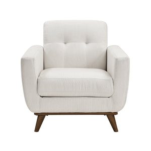 Everett Textured Fabric Living Room Chair