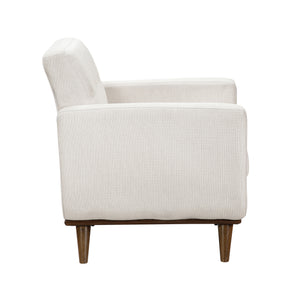 Everett Textured Fabric Living Room Chair