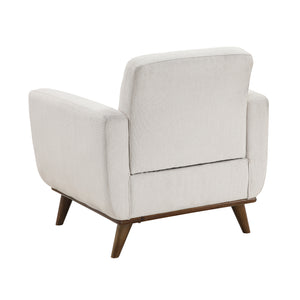 Everett Textured Fabric Living Room Chair
