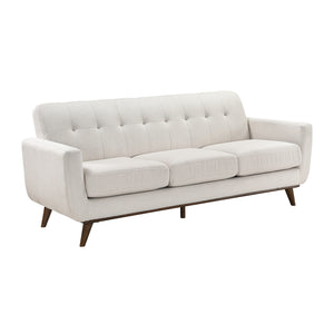 Everett Textured Fabric Living Room Sofa