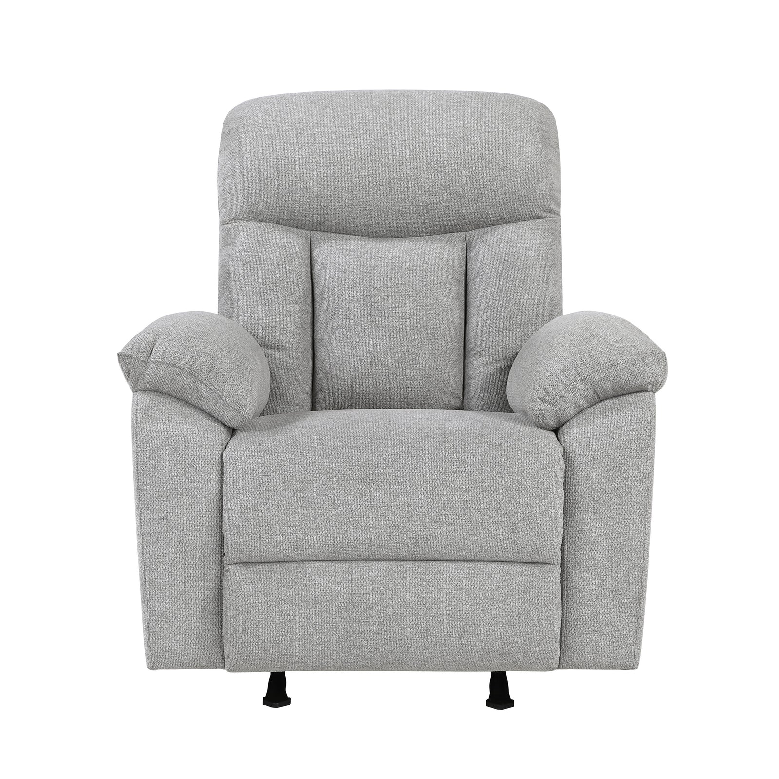 Alpina Chenille Fabric Manual Rocker Reclining Chair